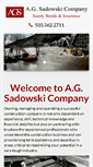 Mobile Screenshot of agsadowski.com